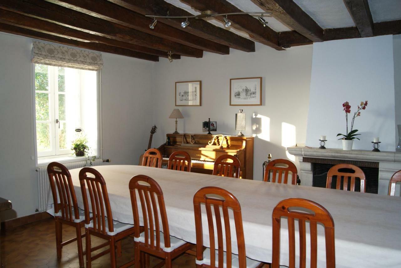La Bihourderie Bed & Breakfast Azay-sur-Indre Dış mekan fotoğraf